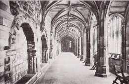 Postcard Chester Cathedral Cloisters C1938 Cheshire Repro - Chester