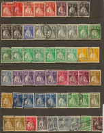 PORTUGAL 1912 Ceres 10c To 10e SG 707/808 U ZW411 - Collections