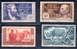 AEF: N°40 I + N°58 + N°59 + N°212a - Tous Neufs ** LUXE - Unused Stamps
