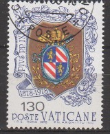 PIA  -  VATICANO  - 1978-  100° Della Morte Di Pio  IX°  -  (SAS  635-37) - Used Stamps