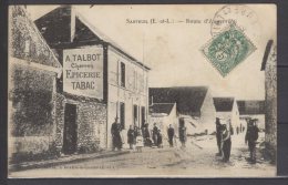 28 - Santeuil - Route D'Angerville - Epicerie  Tabac " Talbot Charron " - Animée - Sonstige Gemeinden