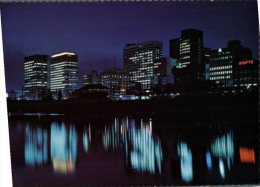 (333) Australia - VIC - Melbourne Night Lights In River - Melbourne