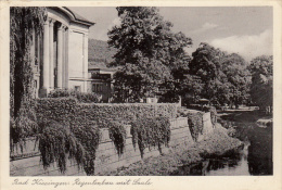 Carte Photo, Bad Kissingen - Regentenbau Mit Saale - Bad Kissingen