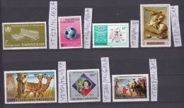 Rwanda Neufs  Avec Numérotation Michel Et YT   A VOIR - Unused Stamps