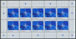 !a! GERMANY 1999 Mi. 2039 MNH SHEET(10) -NATO - 1991-2000