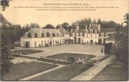 CHAMPIGNY-sur-VEUDE - Le Château Bâti Autrefois Par Louis 1er De Bourbon - Champigny-sur-Veude