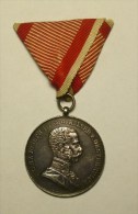 Austria Hungary Franz Joseph "Medal For Bravery I Class " Der Tapferkeit " 1914 Silver # 2 - Autres & Non Classés