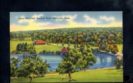 F789 Green Hill Pak, General View - Worcester, Massachuster - Small Size - Parques Nacionales USA