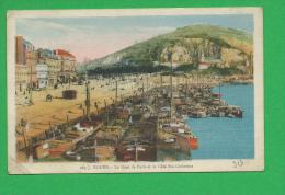 76 SAINE MARITIME Lot 313 ROUEN Le Quai De Paris Et La Cote Ste Catherine - Rouen