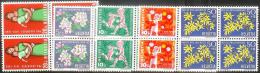 PJ 1962 4er-Blocks ** MNH Unter Postpreis -  Sous Faciale  (Zumstein CHF 14.00) - Ungebraucht