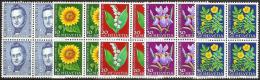 PJ 1961 4er-Blocks ** MNH Unter Postpreis -  Sous Faciale  (Zumstein CHF 16.00) - Unused Stamps