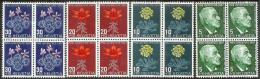 Schweiz Suisse PRO JUVENTUTE 1947: Zu WI 121-124 Mi 488-491 Yv 445-448 ** MNH+*MLH U Sous Faciale (Zu CHF 22.00 -25%) - Unused Stamps