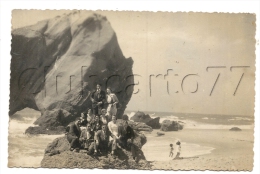 Santa Cruz De Ténérife  (Espagne,Islas Canarias) : Touriste Sur La Plage En 1933 (animé) - Other & Unclassified