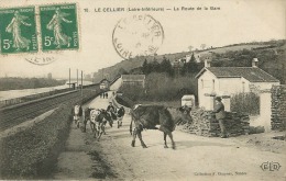 Le Cellier  (44)  La Route De La Gare - Le Cellier