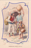 BOLIVIE   -   Porteurs D'Eau  -  Carte Publicitaire De La Collection De La Souce St-colomban De BAINS-les-BAINS - Bolivie