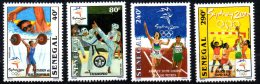 Sénégal 2000 Jeux Olympiques Olympic Games Olympia SYDNEY Taekwondo Handball Sports Haltérophilie 4 Val. RARE MNH - Sénégal (1960-...)