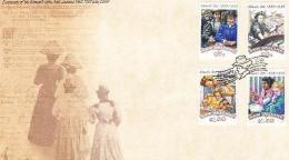 New Zealand 1993 FDC - Centenary Of Womens Vote - Set Of 4 Stamps - FDC