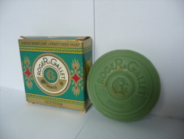 Roger & Gallet Savon 25g Rare Version Coloré 1992-1995 Vetyver - Produits De Beauté