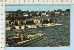 New BrunswickSt Andrews ( The Harbor Boat ) Post Card Carte Postale 2 Scans - Andere & Zonder Classificatie