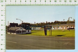 Dumfries N.B.  ( Moonlight Motel & Restaurant ) Post Card Carte Postale 2 Scans - Autres & Non Classés