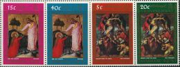 GN0040 Montserrat 1971 Easter Painting Block 4v MNH - Montserrat