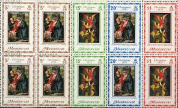 GN0044 Montserrat 1971 Christmas Painting 4v MNH - Montserrat