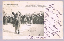 Paris Vécu . Le Charmeur D'oiseaux Aux Tuileries . Le Boer . - Petits Métiers à Paris