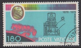 PIA  -  VATICANO  - 1978 -  100°  Della  Morte Dell' Astronomo Angelo Secchi  -  (SAS  655-57) - Used Stamps