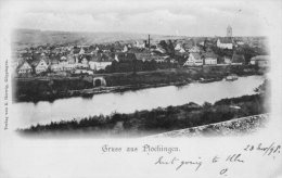GERMANY - Gruss Aus PLOCHINGEN - 1898 - Vignette - Undivided Back - Esslingen