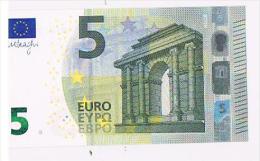 Italia 2013 Nuova Banconota 5 EURO - S006A5 -Emessa 2 Maggio 2013 FDC  Nuova** Integra Mai Circolata - Other & Unclassified