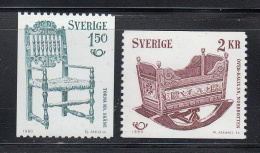 Sweden Scott No 1331-32  Mnh  Year  1980 - Oblitérés