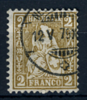 1862 - SVIZZERA - SCHEWEIZ - HELVETIA  - Mi. Nr. 20 Used - Used Stamps