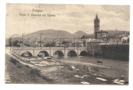 Foligno (Italie,Pérouse) : Ponte S. Giacomo Sul Topino En 1915 (animée). - Altri