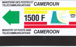 Phonecard Kameroen 1500 F Used Rare ! - Kameroen
