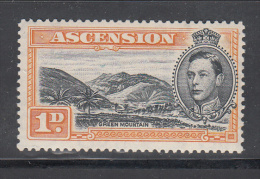 Ascension  Scott No 41a-c Unused Hinged  Year  1942  Perf. 13.5 - Ascension