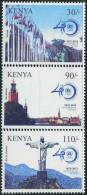 KE0051 Kenya 2012 UNEP  Rio Stockholm Scenery Flag 3v MNH - Kenya (1963-...)