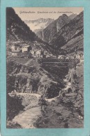 GOTTHARDBAHN  -  GOESCHENEN  UND  DER  DAMMAGLETSCHER  -  BELLE CARTE  - - Göschenen