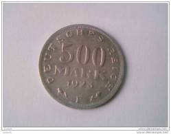 500 MARK 1923 - DEUTCHES REICH - ALLEMAGNE - Alu - SUPERBE - - 200 & 500 Mark