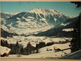 Montafon - Vorarlberg, Blick Auf Latschau Und Schruns Mit Hochjoch - Schruns