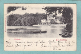 BAD  NAUHEIM  -  TEICHHAUS  -  1908  -  BELLE CARTE  PRECURSEUR - - Bad Nauheim