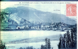 CPA 73 Montmelian - Le Pont De L'Isere - Vue Generale Prise De La Rive Gauche De L'Isere - Montmelian