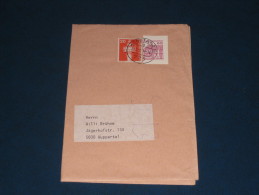 Brief Cover Deutschland Bund Ganzsache Ausschnitt Auf Brief Frankiert Postal Stationery 1988 Konstanz - Covers - Used