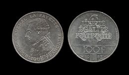 100 FRANCS . LA FAYETTE . 1987 . - 100 Francs