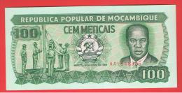 MOZAMBIQUE -  100 Meticais 1989 SC   P-130 - Mozambique