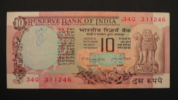 India - 10 Rupees - 1977 - P 81c - VF/F - Look Scan - India