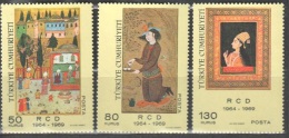 Turkey 1969 Art Miniatures Michel 2138-2140 MNH (**) - Unused Stamps
