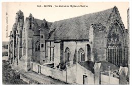 CP, 86, LOUDUN, Vue Générale De L'Eglise Du Martray, Vierge - Loudun