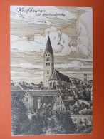 (3/4/100) AK "Kaufbeuren" St. Martinskirche Um 1943 (Feldpost) - Kaufbeuren