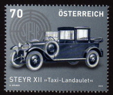 ÖSTERREICH 2012 ** Steyr XII Taxi - Landaulet - MNH - Unused Stamps