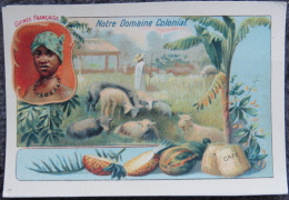 Guinea, Guinee Francaise, Tradecard, Cafe - Guinée
